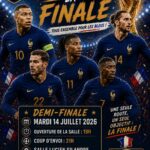 Rediffusion demi finale coupe monde 2026