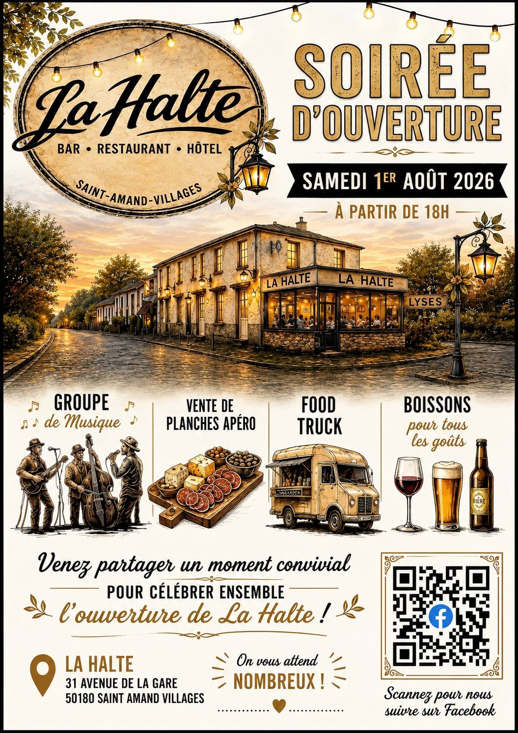 Inauguration de la Halte