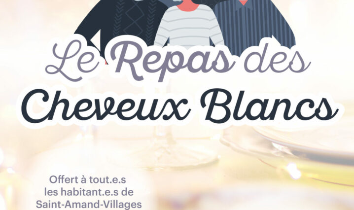 Repas cheveux blancs Saint Amand Villages