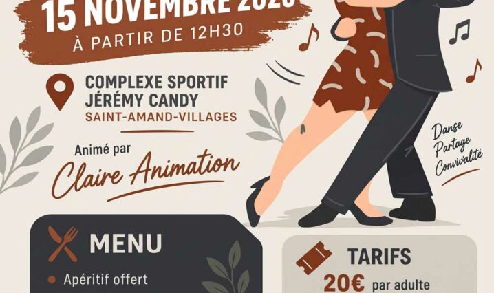 Repas dansant Avenir Saint-Amand