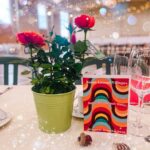 Décoration de table du repas des cheveux blancs 2026